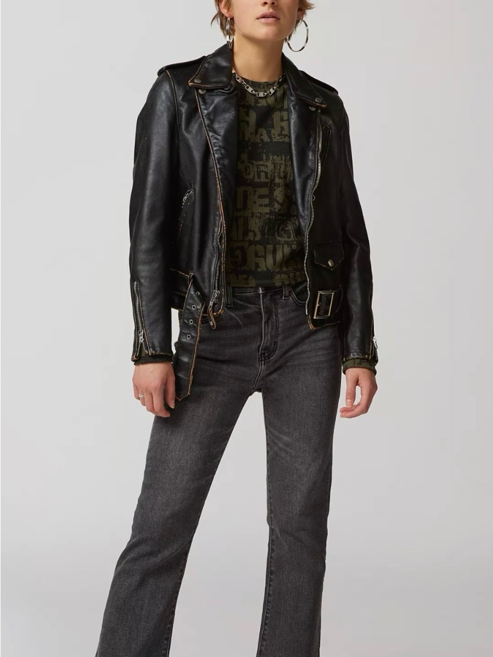 Daze Denim Shy Girl High-Waisted Cropped Flare Jean - Picture 6 of 6